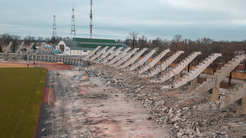 Kauno stadiono rekonstrukcija įsibėgėja: užbaigtas svarbus etapas