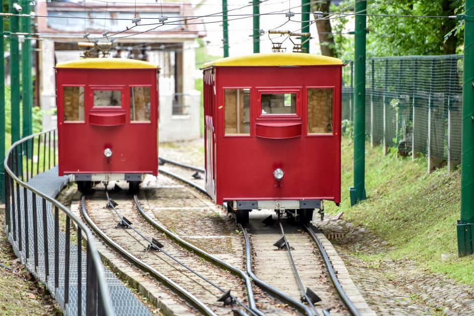 Išeitis atgaivinti Aleksoto funikulierių – apžvalgos aikštelėje įrengti kavinę