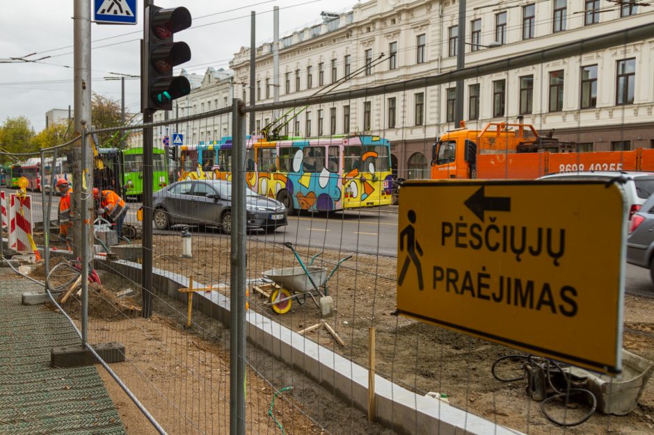 Iškasinėtas Kaunas: kada užbaigs visus darbus?
