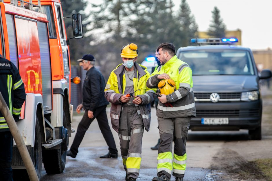 Ringauduose – sprogimas ir didžiulis gaisras