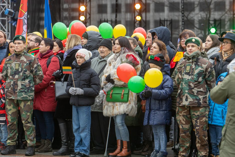 Iškilminga Vasario 16-oji: Kaunas visada reiškė laisvę!