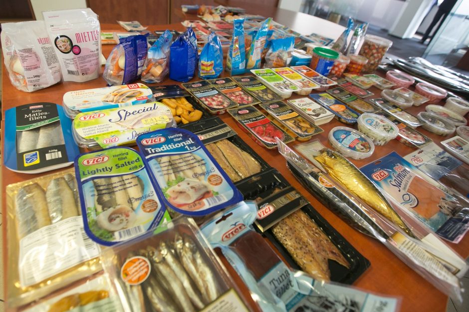 „Vičiūnų grupės“ į Ukrainą eksportuojamos jūros gėrybės užterštos kadmiu