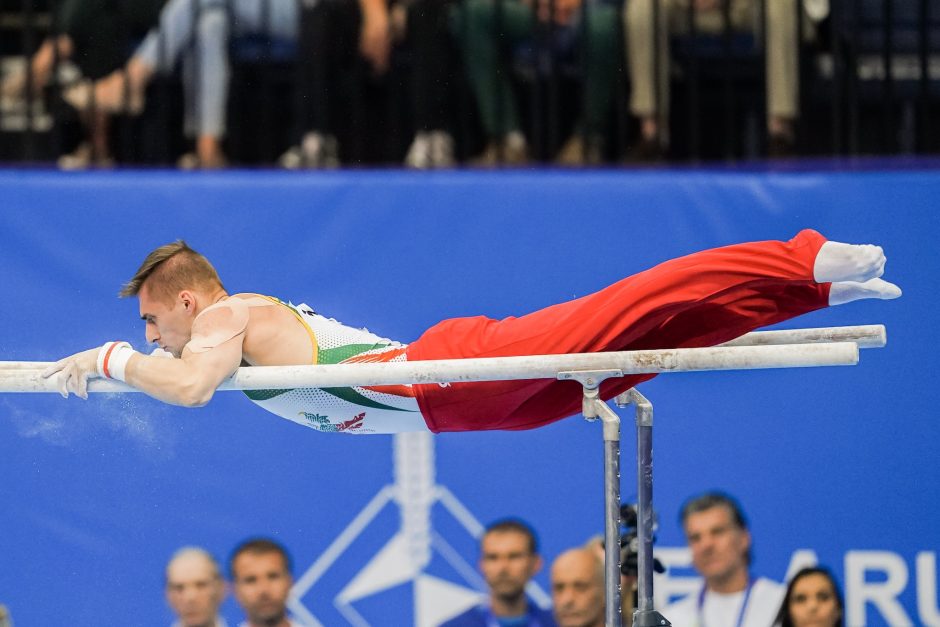 Gimnastas R. Tvorogalas – Europos žaidynių čempionas! (sportininko komentaras)