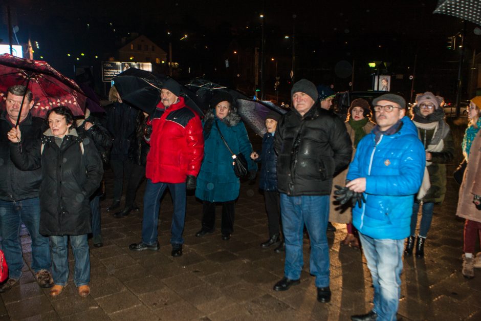 Menoros uždegimo ceremonija Kaune