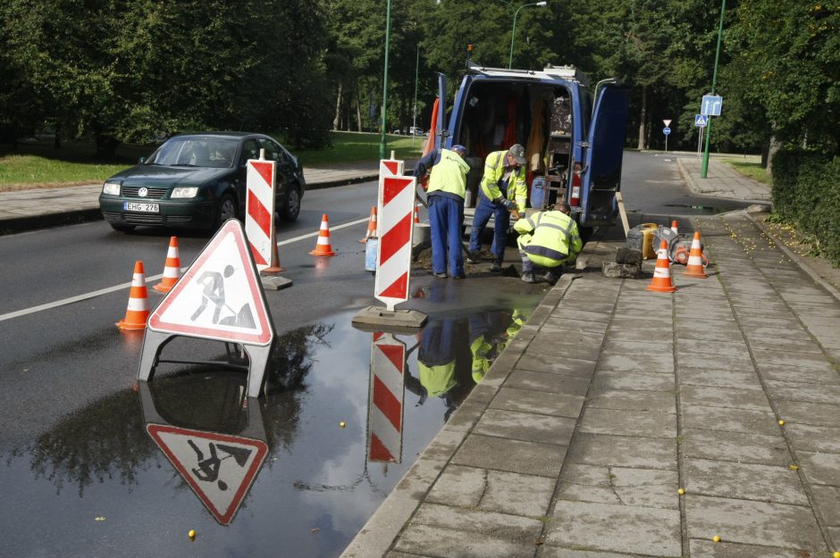 Dėl remonto – eismo apribojimai