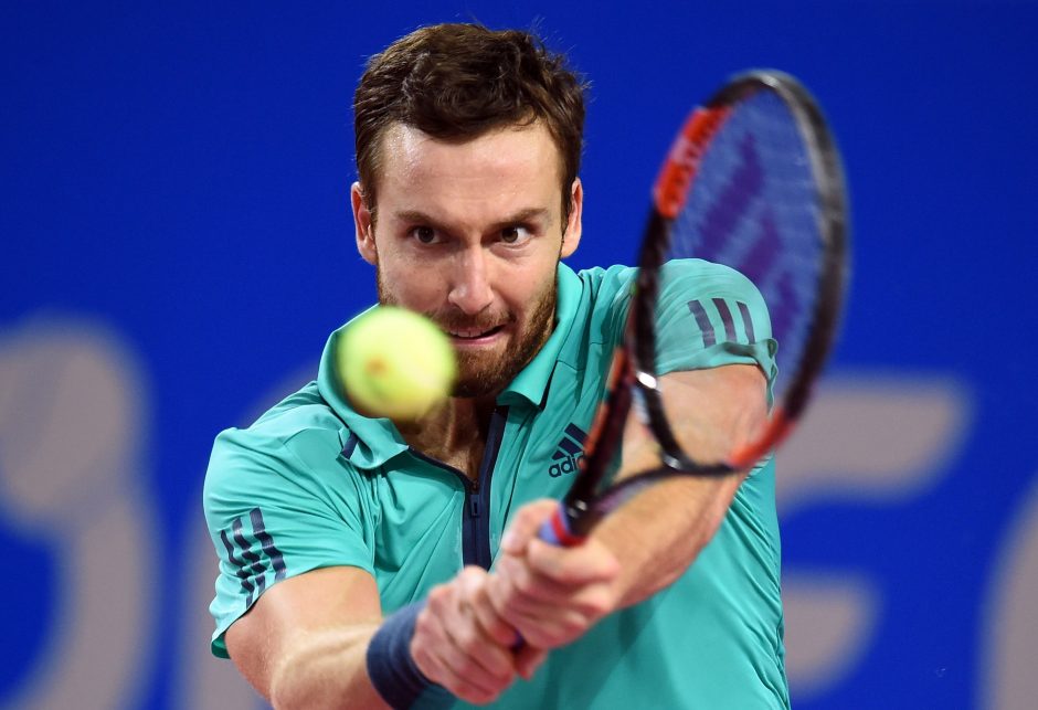 E. Gulbis nepateko į teniso turnyro Šveicarijoje ketvirtfinalį