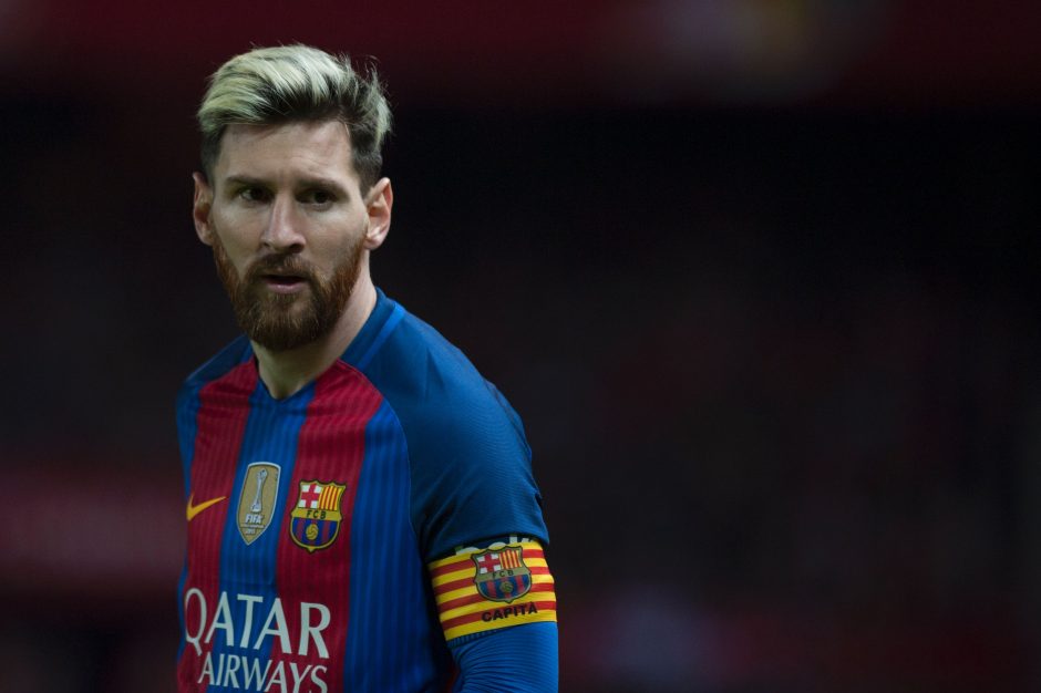 L. Messi atstovaudamas „Barcelona“ klubui įmušė jau 500 įvarčių