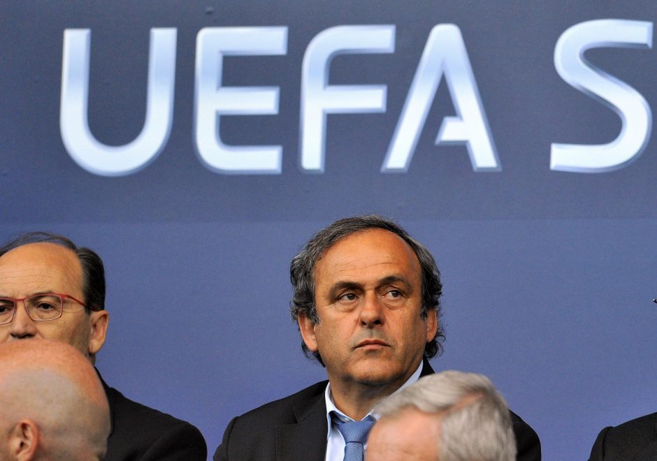 Prancūzijoje sulaikytas buvęs UEFA vadovas M. Platini