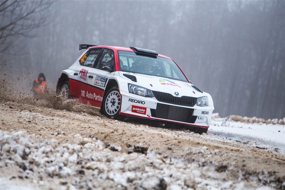 „Winter Rally“ organizatoriai: paskutinė intriga liks šeštadieniui