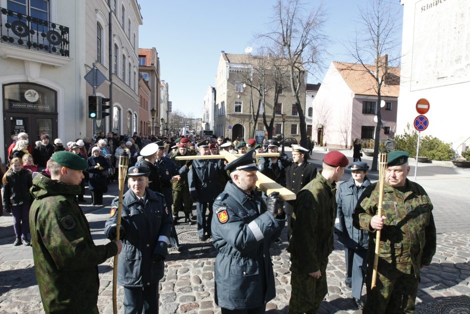 Miesto gatvėse – tikinčiųjų eisena