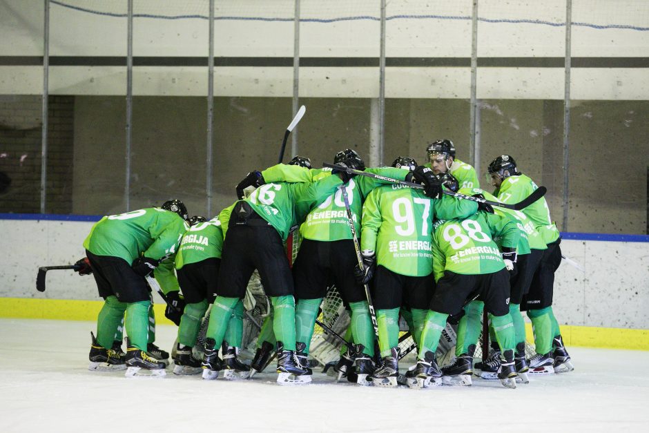 „Kaunas Hockey“ rengiasi pirmajai sezono akistatai su „Geležiniu vilku“