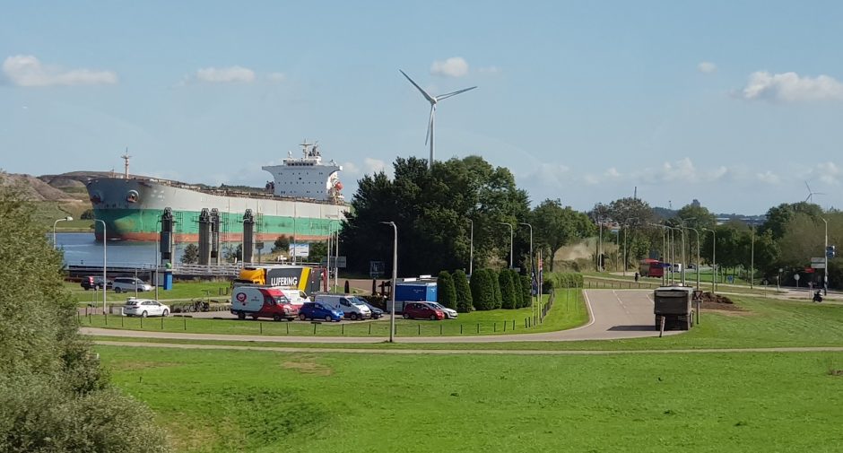 Danų princesė olandų Ijmuidene