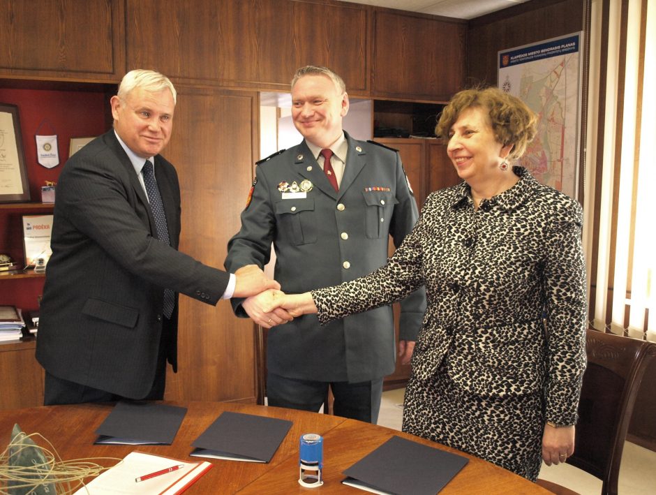 Klaipėdos savivaldybė glaudžiau bendradarbiaus su policija 