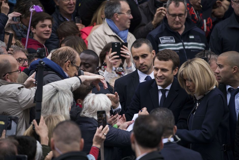 E. Macronas išrinktas Prancūzijos prezidentu