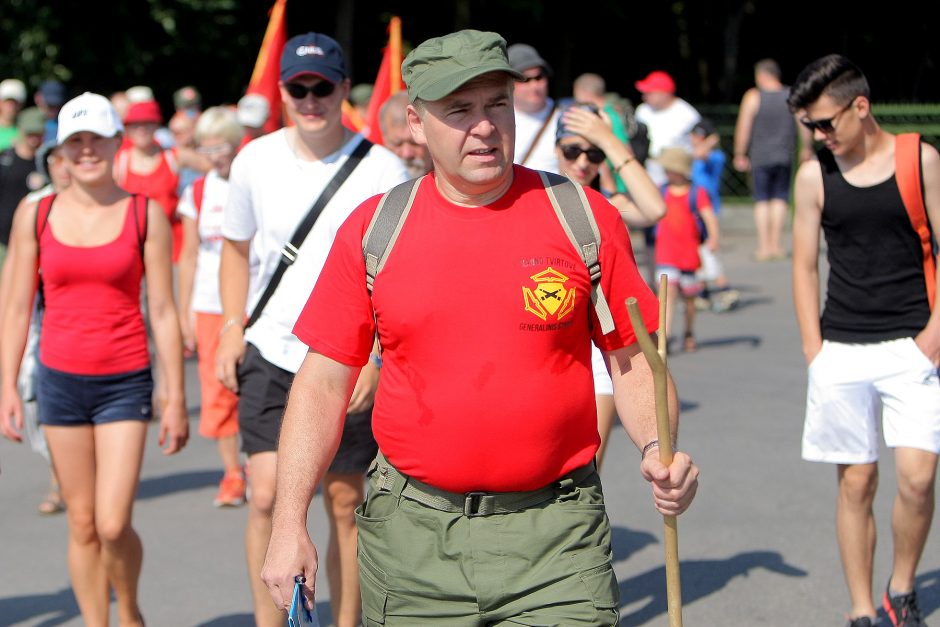 Žygyje sužinojo, kad vokiečiai paliepė įrengti tualetus