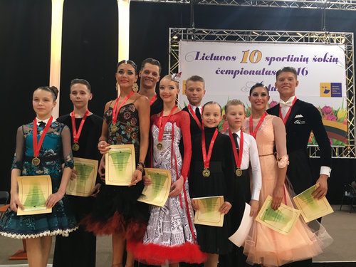 Alytuje paaiškėjo Lietuvos dešimties šokių čempionato prizininkai