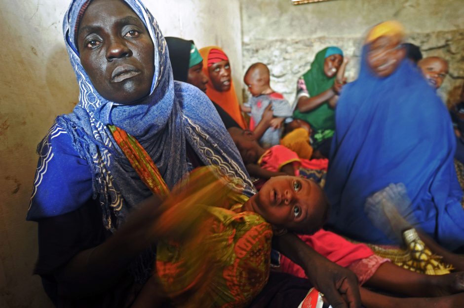 Lietuva skyrė 10 tūkst. eurų badaujančiam Somaliui