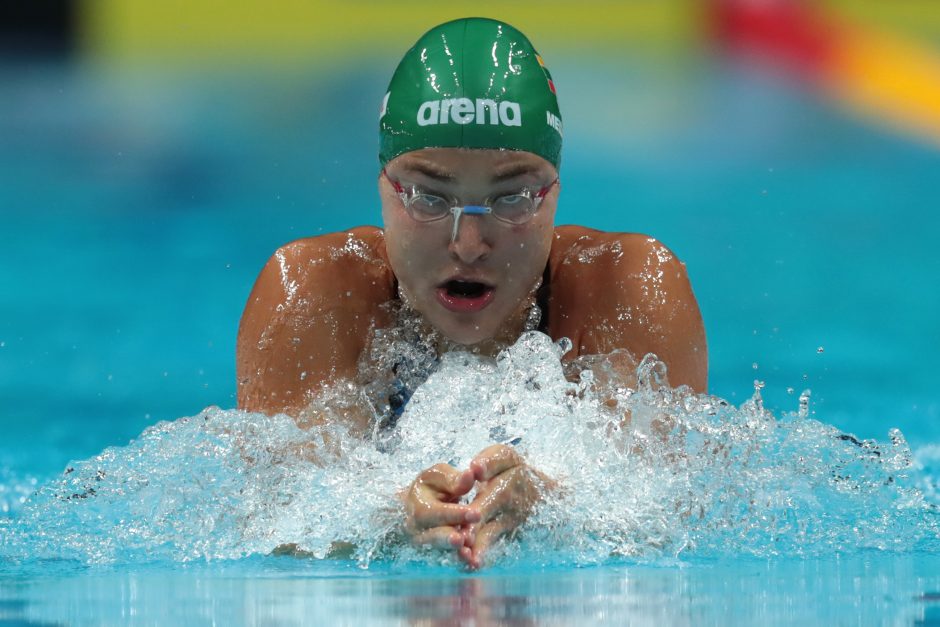 R. Meilutytė pateko į pasaulio taurės varžybų finalą