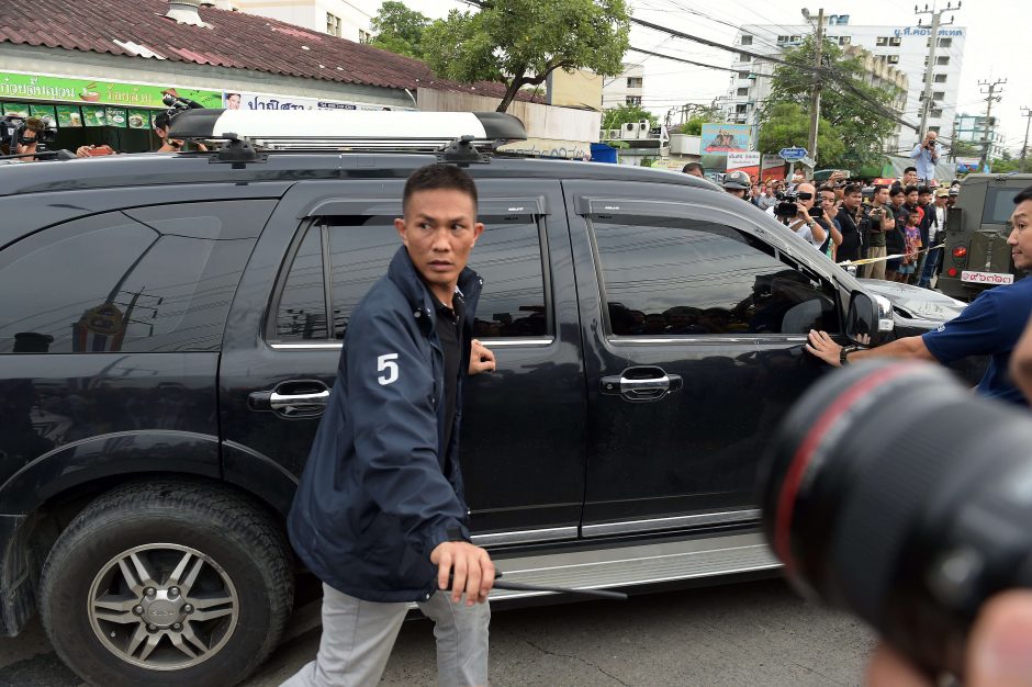 Suimtas užsienietis, siejamas su sprogdinimu Bankoko šventykloje