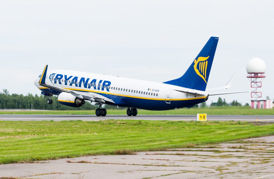 „Ryanair“ skelbia aštuonis naujus jungiamuosius skrydžius iš Vilniaus