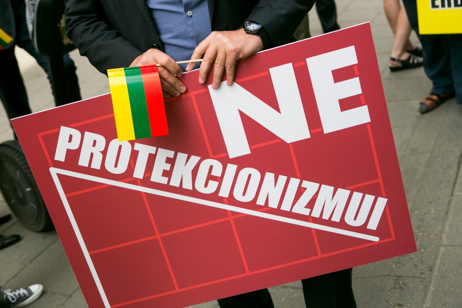 Lietuvos vežėjų protestas