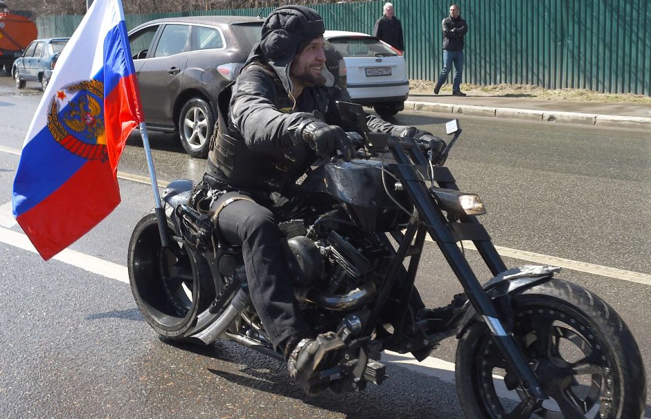 Į Lietuvą neįleisti aštuoni Rusijos motociklininkai