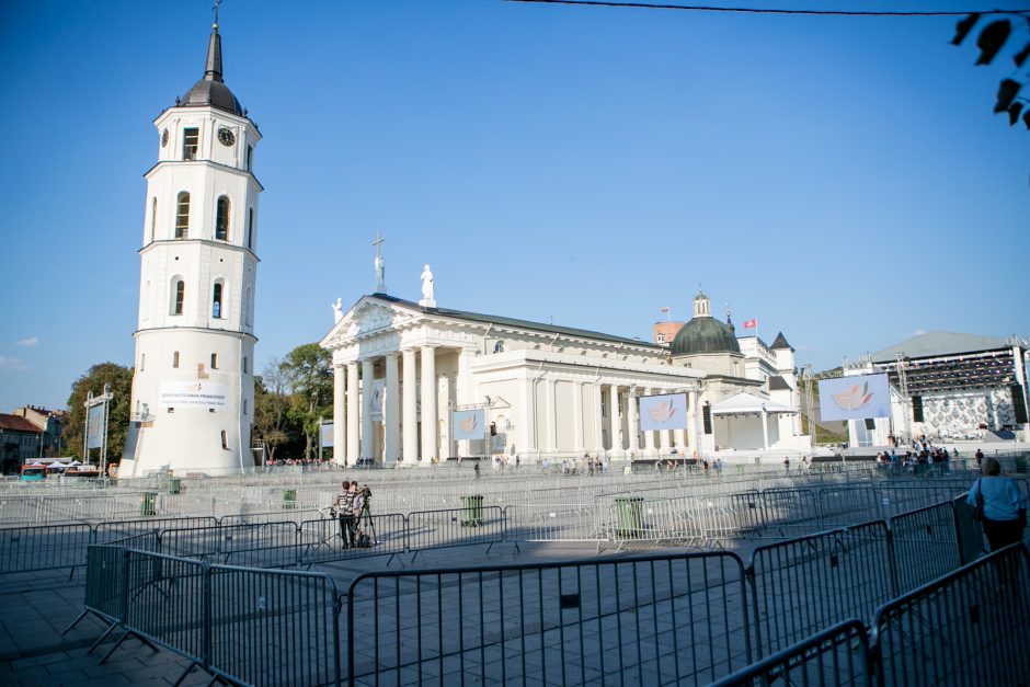 Vilnius laukia popiežiaus