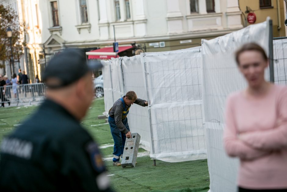 Vilnius laukia popiežiaus, pasiruošimas užtruks iki ryto