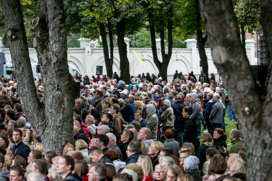 Popiežius: ši tauta iš tiesų turi tvirtą sielą