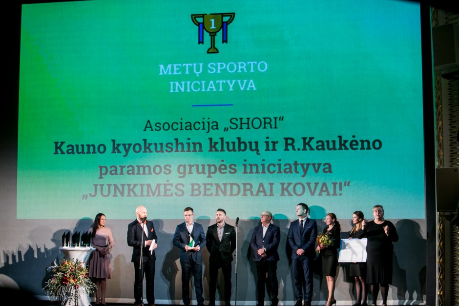 Kauno sporto apdovanojimai 2018