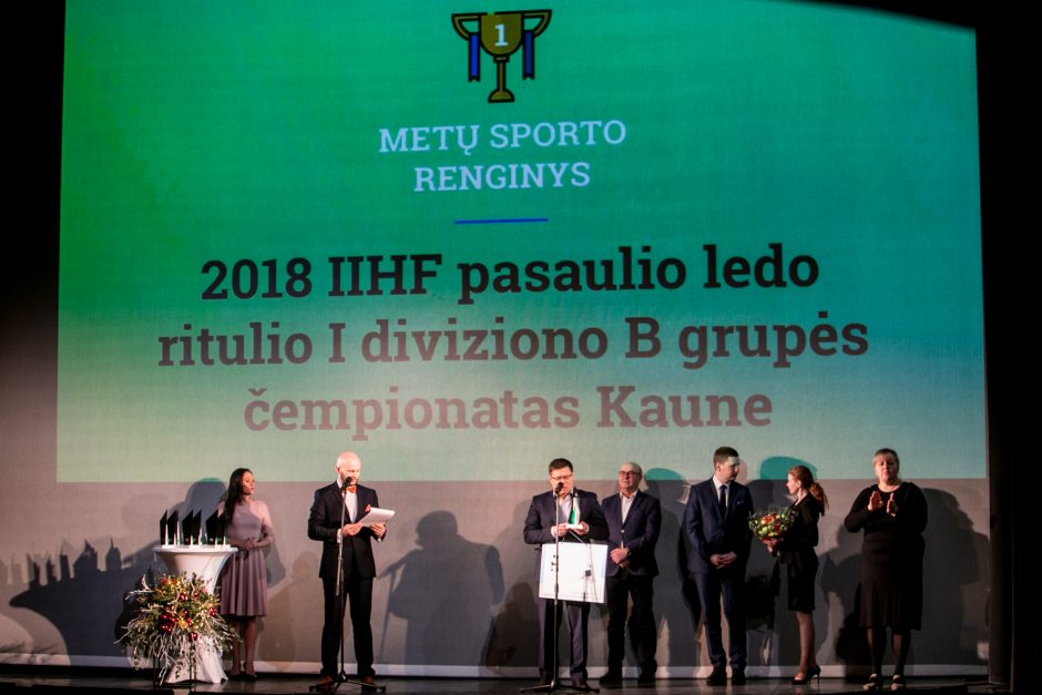 Kauno sporto apdovanojimai 2018