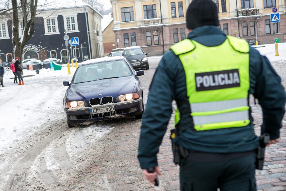 Kitoks reidas Kaune: ne bausti, o apdovanoti