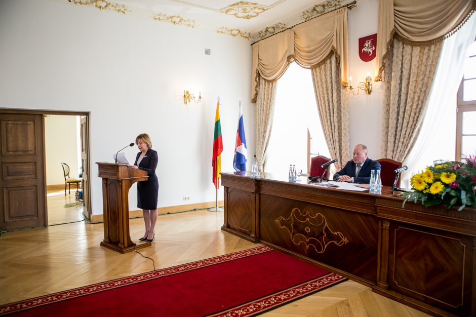 Inauguruotas Kauno rajono meras, darbą pradėjo taryba