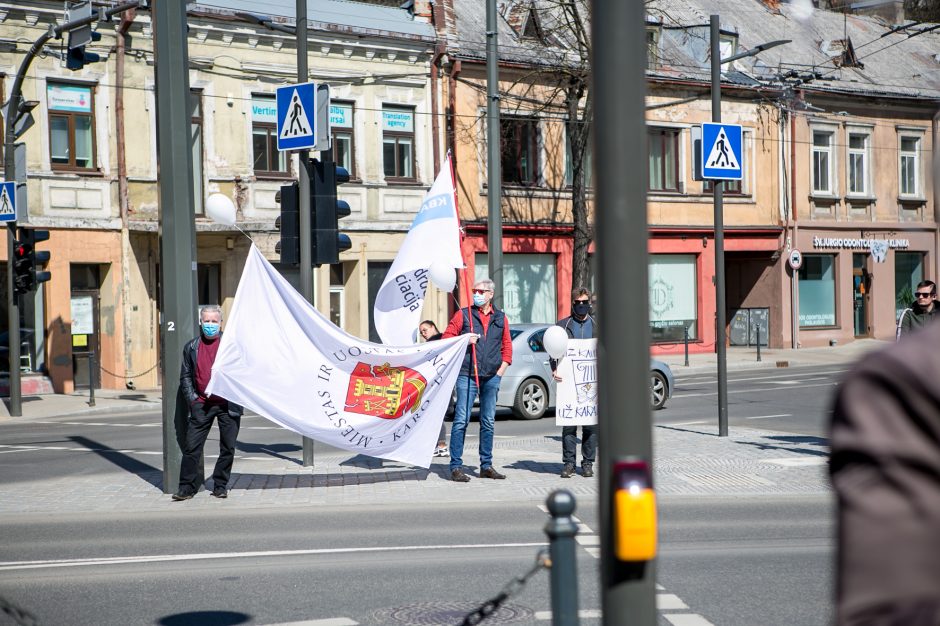 Architektai susirinko palaikyti teisiamą A. Karalių