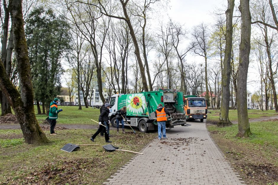 Į talką susirinko daugiau kauniečių, nei tikėtasi 