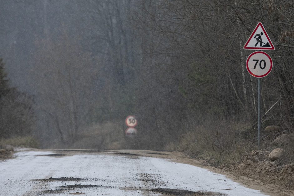 R. Karbauskis apie asfaltuojamą premjero kelią: konservatoriai pamoką gavo