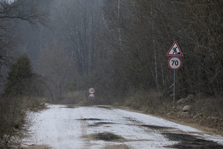 R. Karbauskis apie asfaltuojamą premjero kelią: konservatoriai pamoką gavo