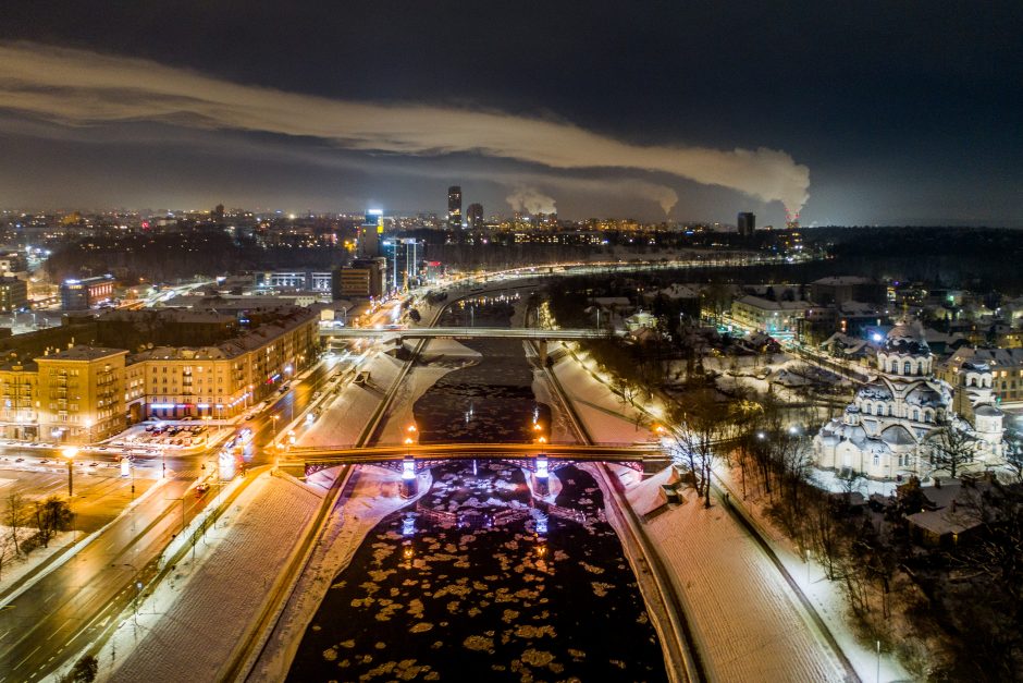 Žiemiškas Vilnius