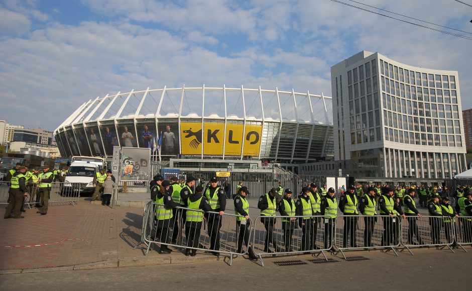 P. Porošenkos ir V. Zelenskio debatai Kijevo stadione