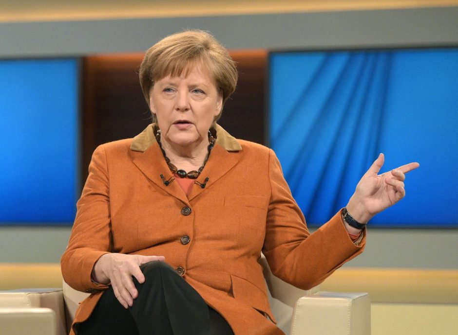 A. Merkel: ES negali leisti Graikijai nugrimzti į chaosą