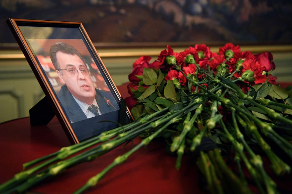 Turkija uždraudė skelbti informaciją apie Rusijos ambasadoriaus nužudymo tyrimą