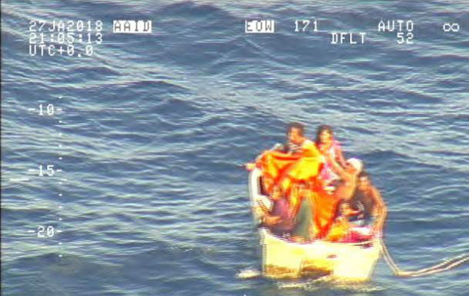 Ramiajame vandenyne nuskendusiame kelte buvo daugiau kaip 80 žmonių