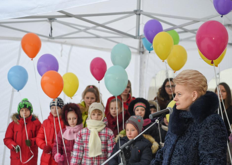 Prezidentė: vienam globos namų vaikui išlaikyti reikia 900 eurų