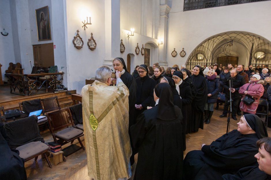 Seserų benediktinių širdis – palaimintajam T. Matulioniui