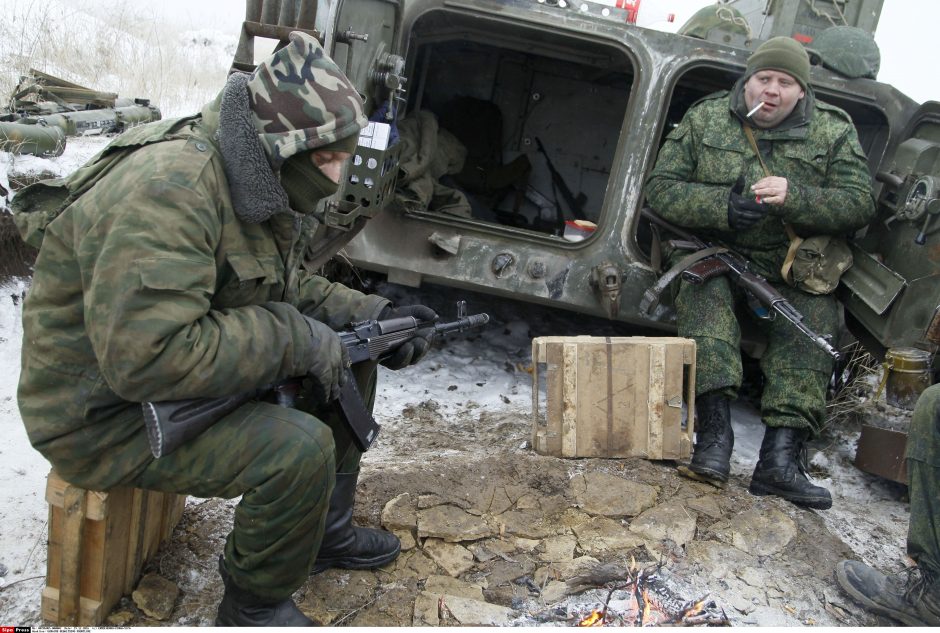 Kremlius: Ukrainos konfliktas negali būti Rusijos ir JAV sandėrio objektas