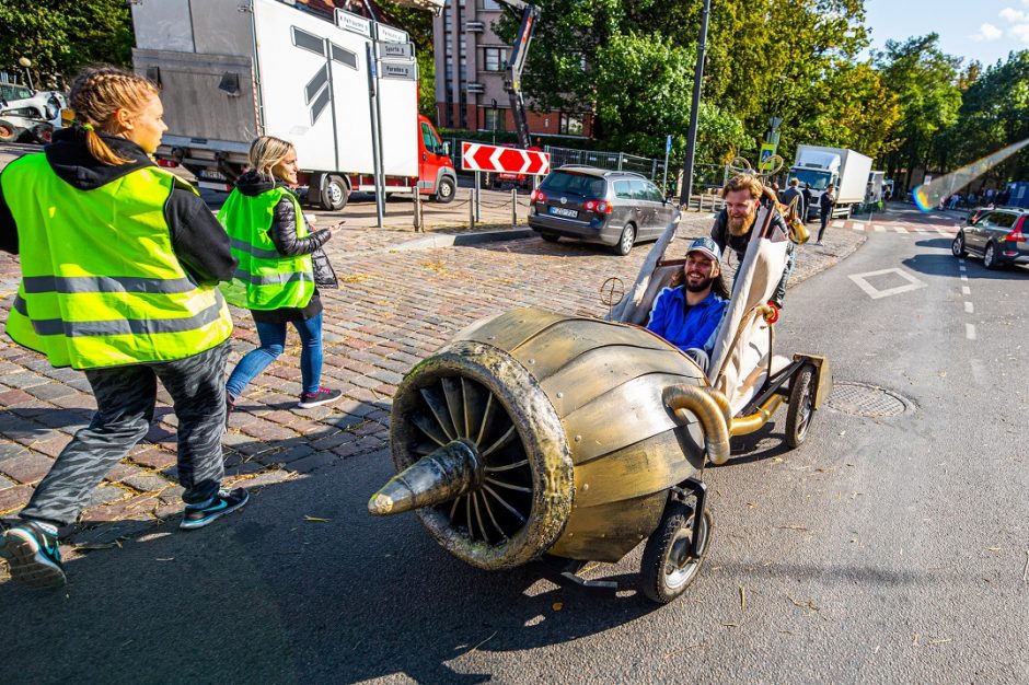 Pasiruošimas „Red Bull muilinių lenktynėms“