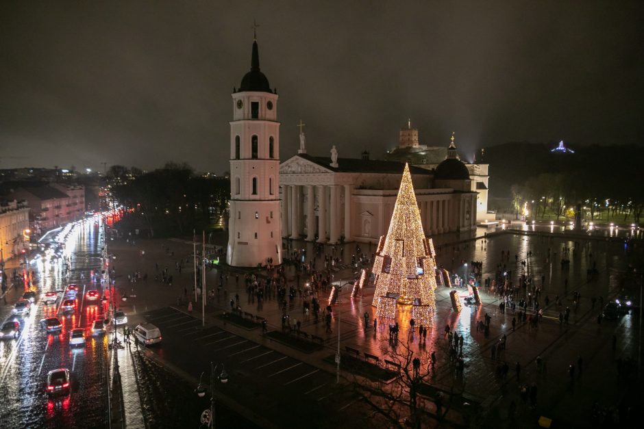 2020 m. Vilniaus Kalėdų eglės įžiebimas