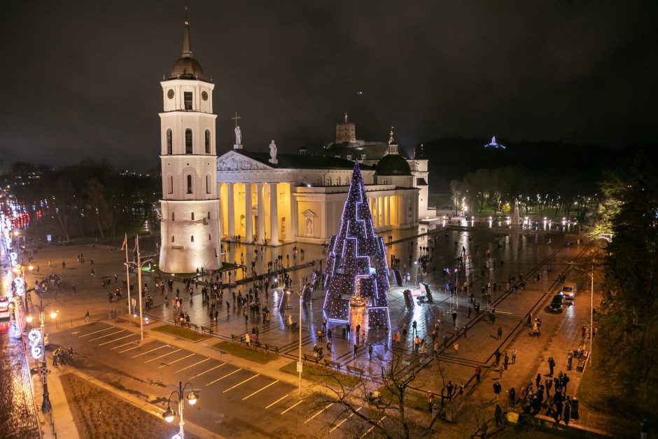 2020 m. Vilniaus Kalėdų eglės įžiebimas