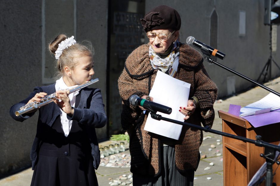 Klaipėdoje pagerbtas Lietuvos žydų genocido aukų atminimas