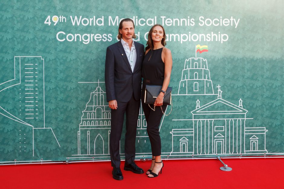 Pasaulio medikų ir odontologų teniso turnyro šventinis vakaras